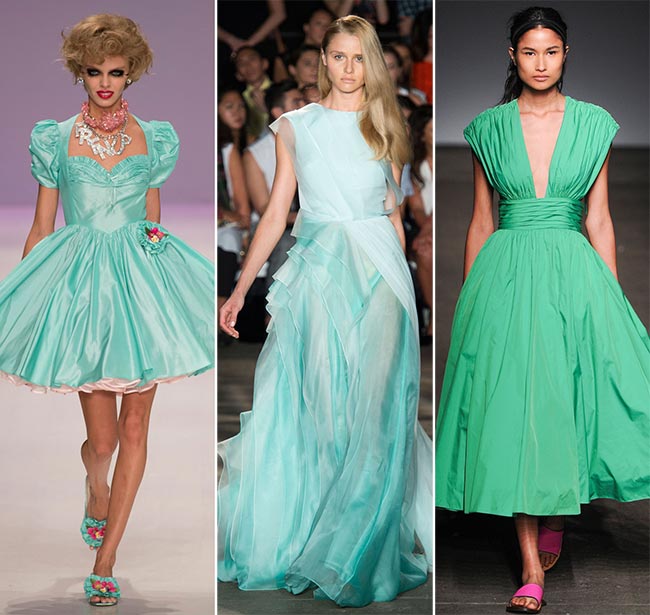 spring summer 2015 color trends lucite green fashionisers