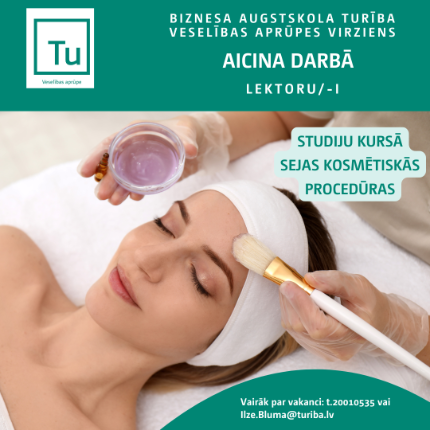 Lektora vakance Sejas kosmētiskās procedūras