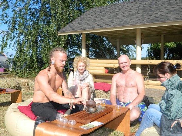 Чайная церемонии с Юрием Подусовым, «Х-чай Рига» 