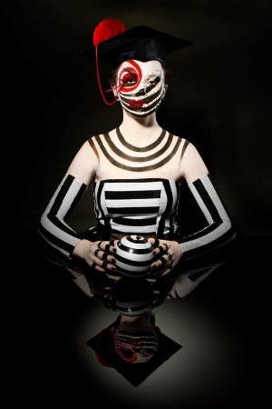 Olga Oškukova «OLGA RIDZEVSKA Style&Beauty Academy» - 2. vieta, Kreatīvais meikaps