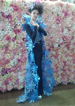 Anete Šulca-Ašaradena (Unastyle Imidža skola - 2. vieta, Fantāzijas meikaps/ juniori