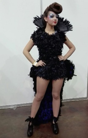 Jekaterina Sidorova (Unastyle Imidža skola - 3. vieta Podiuma meikaps/juniori